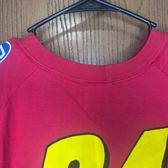 Men’s Vintage 1998 NASCAR Jeff Gordon Dupont T-Shirt Chase Racewear Rainbow XL - Picture 9 of 10